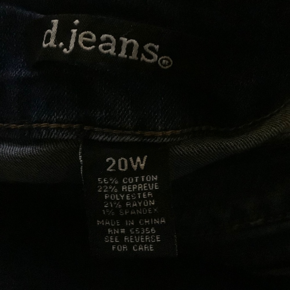 d.jeans woman’s Sz. 20W